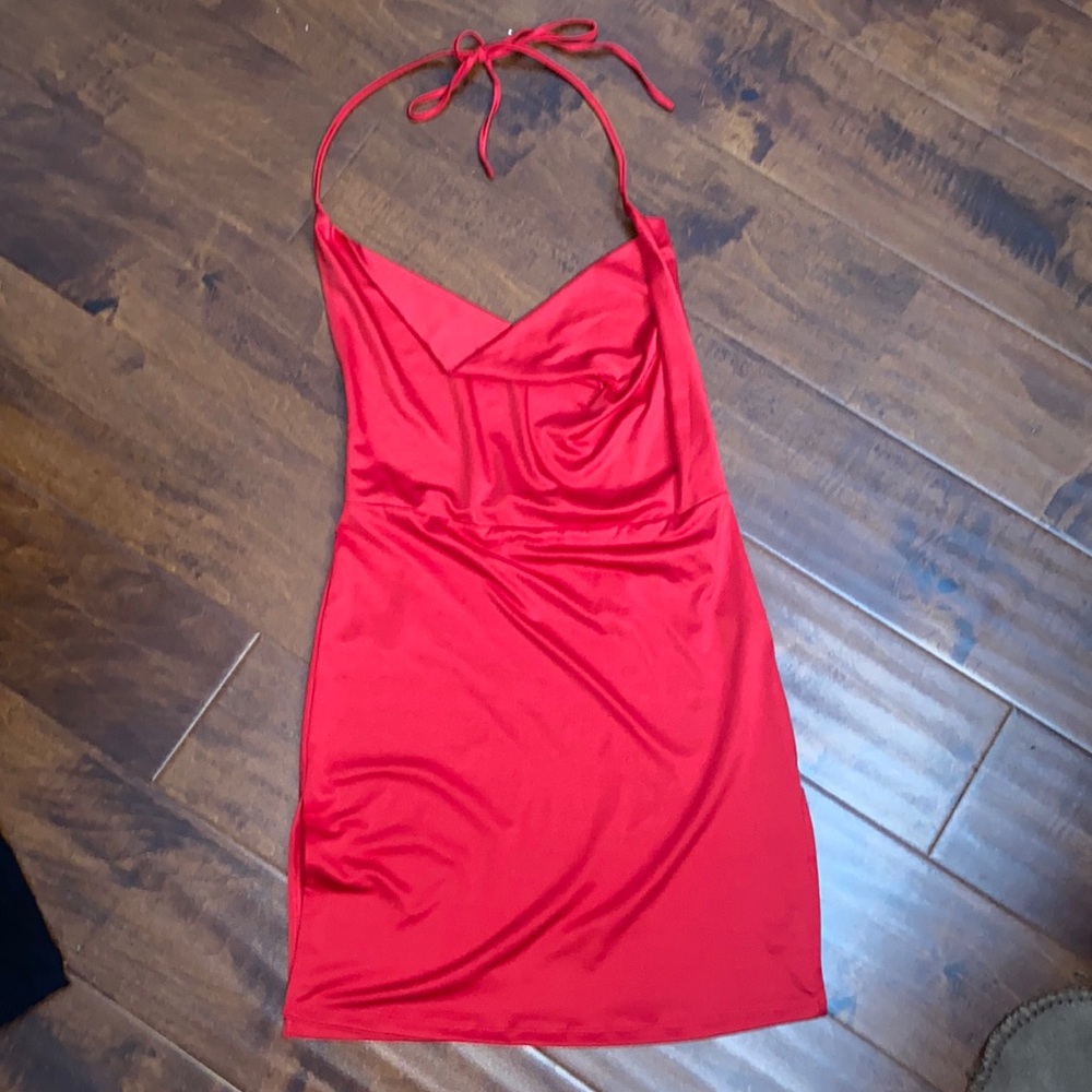 Fashion Nova kinley red mini dress
